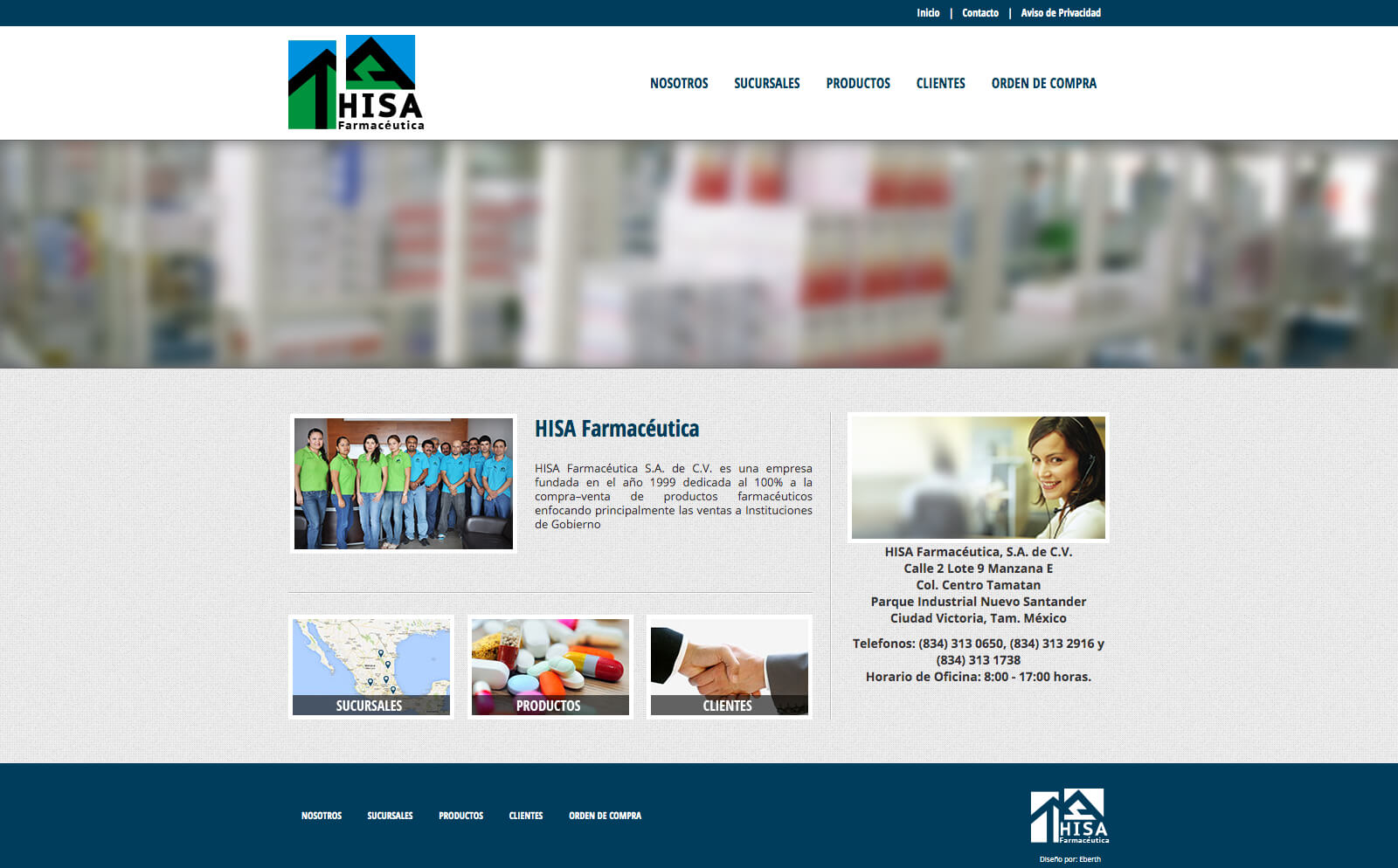 HISA Farmaceutica - Home